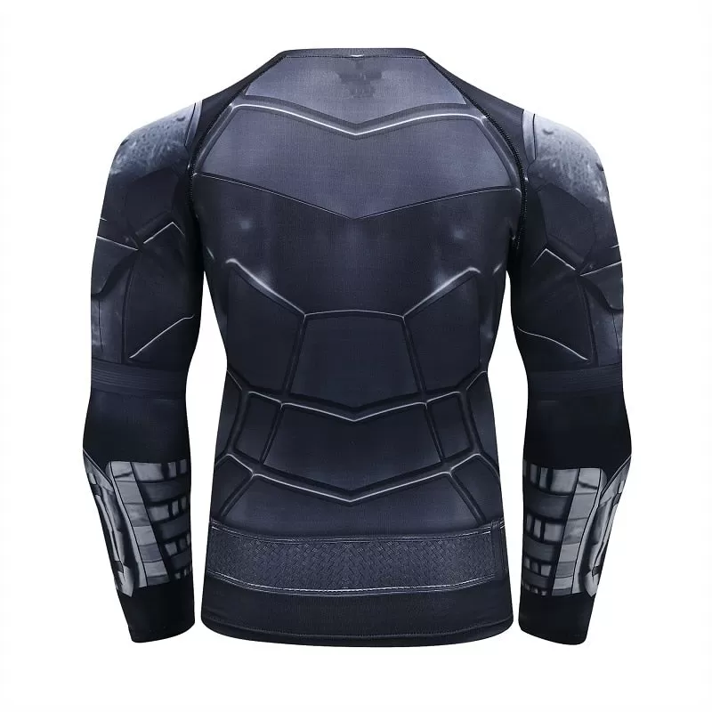 The Batman Compression Elite Long Sleeve Rashguard