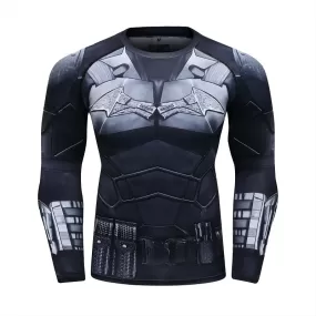 The Batman Compression Elite Long Sleeve Rashguard