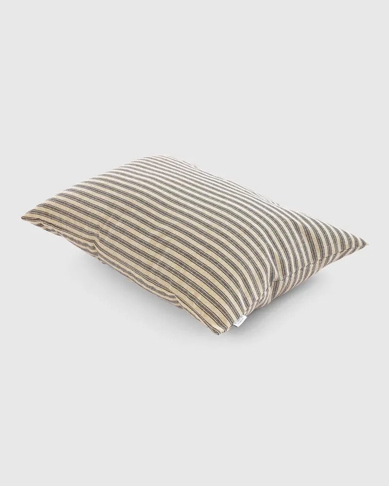 Ticking Stripe Dog Bed