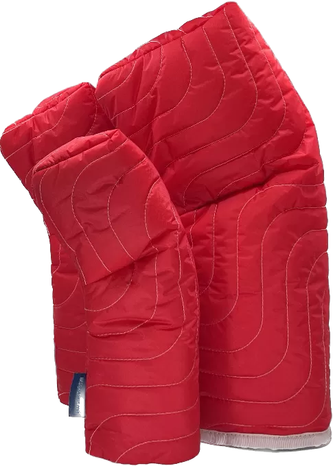 Topo Quilted Covers- RED- DR, FW, HY