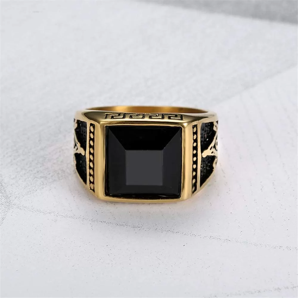 Unique Style Silver Plated Alloy Party Ring for Men