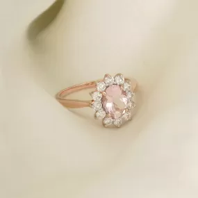 Venice Morganite Ring