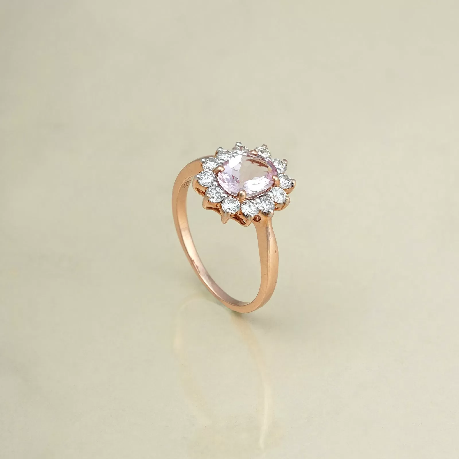 Venice Morganite Ring