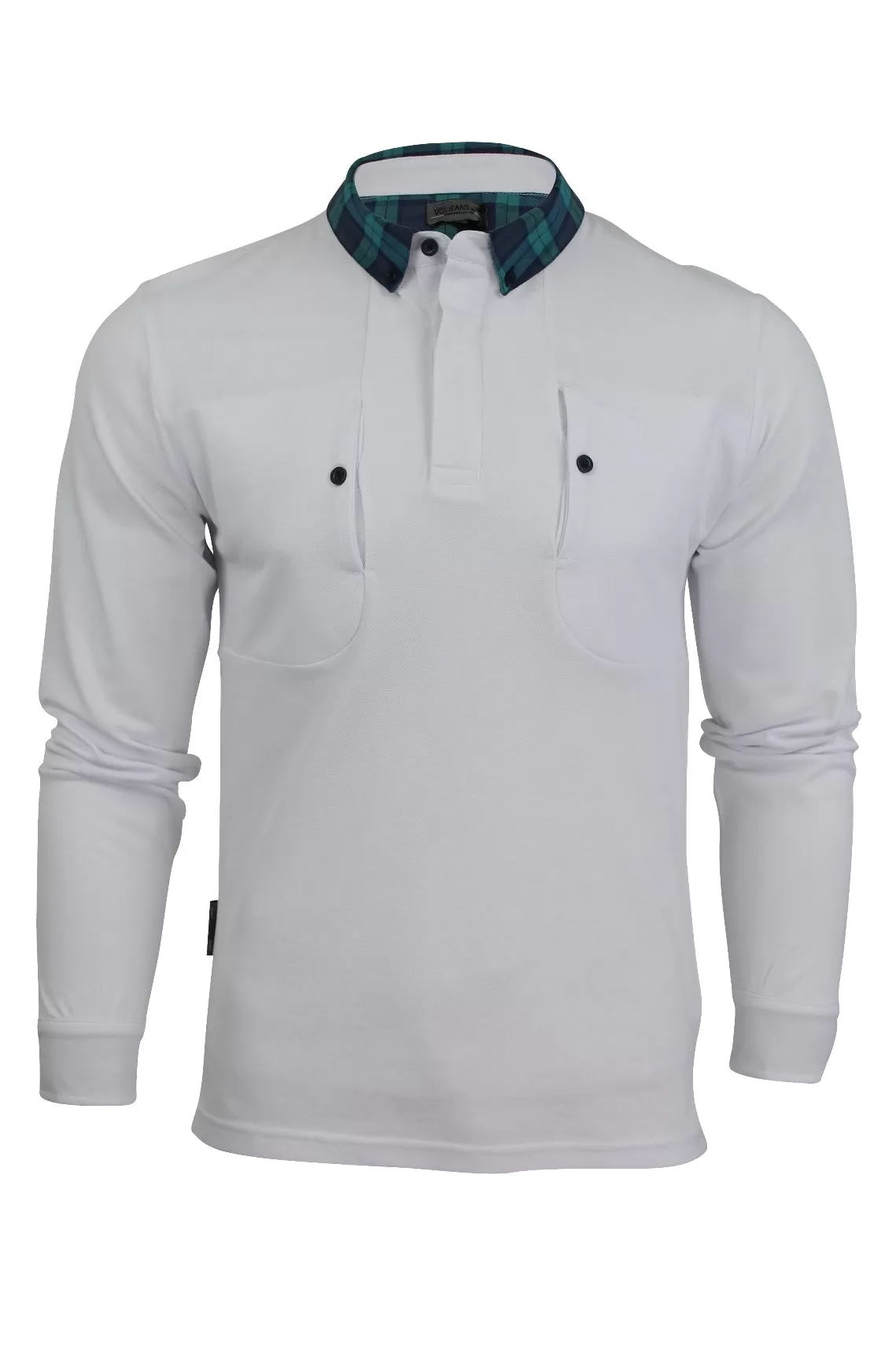 Voi Jeans Men's Polo T-Shirt, Long Sleeved