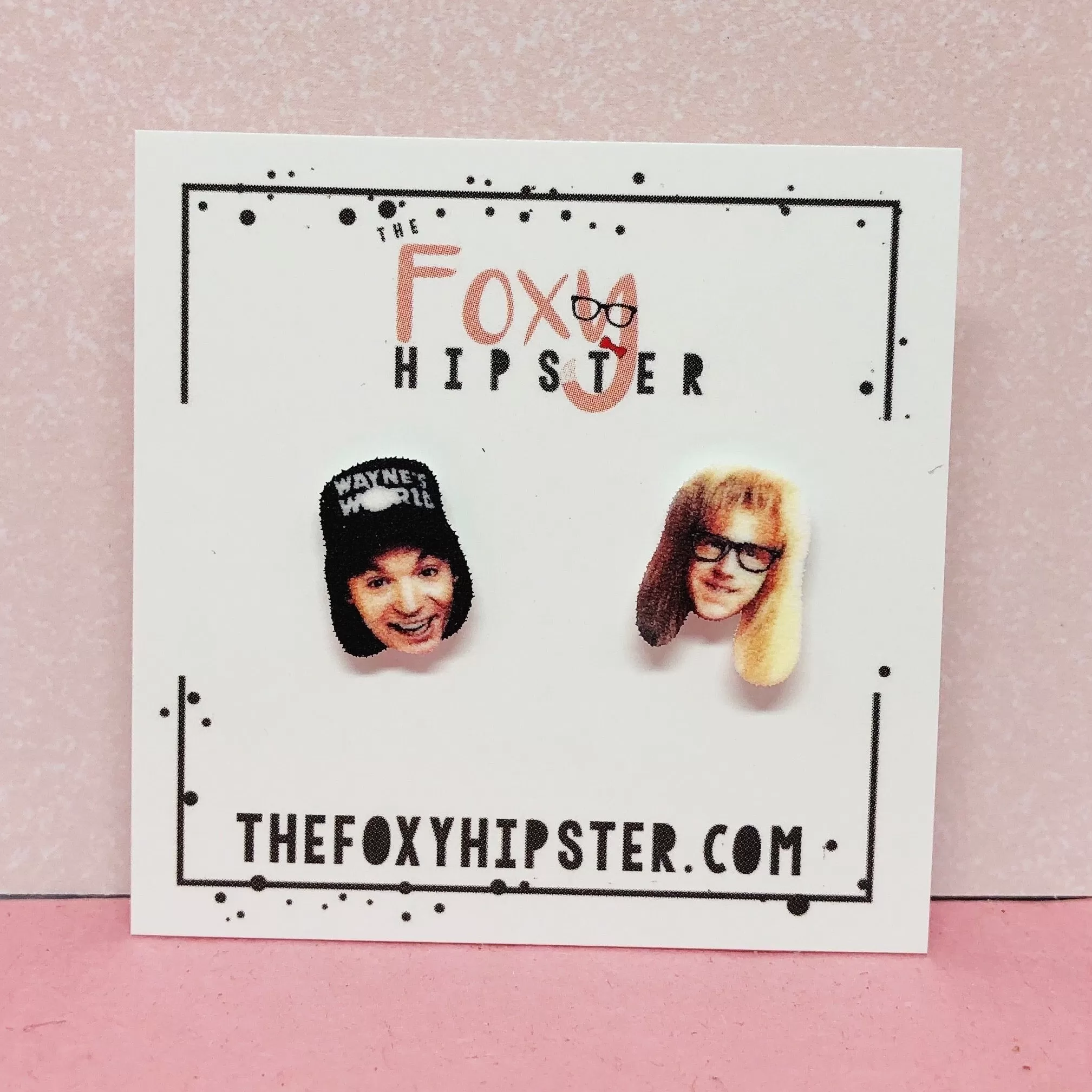 Waynes World Stud Earrings