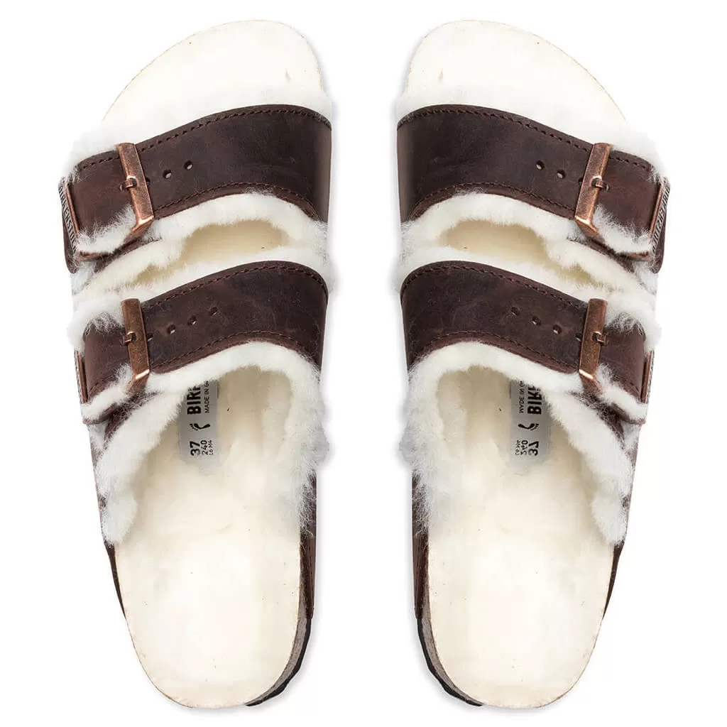 Women's Narrow Arizona Shearling - Habana Oil