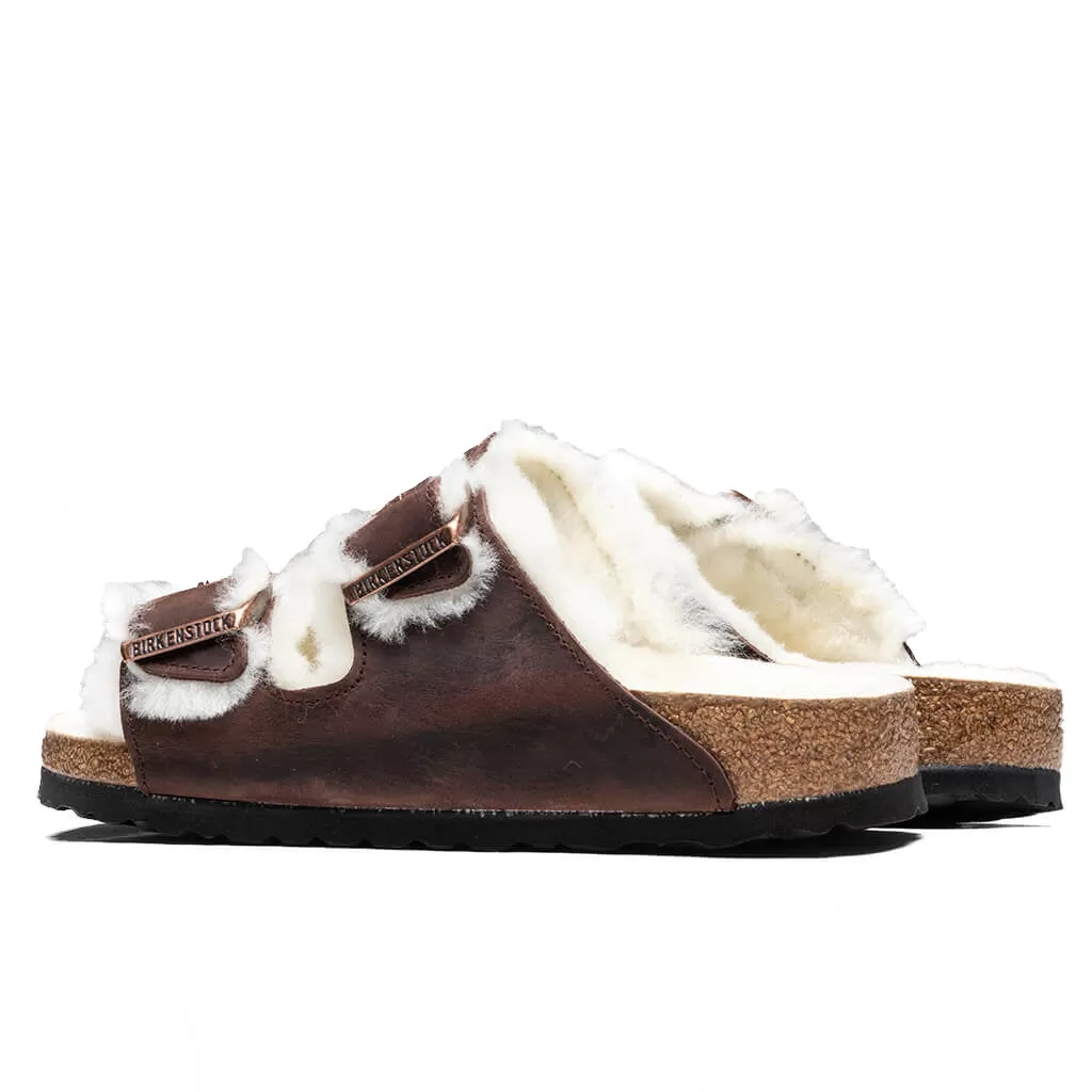 Women's Narrow Arizona Shearling - Habana Oil