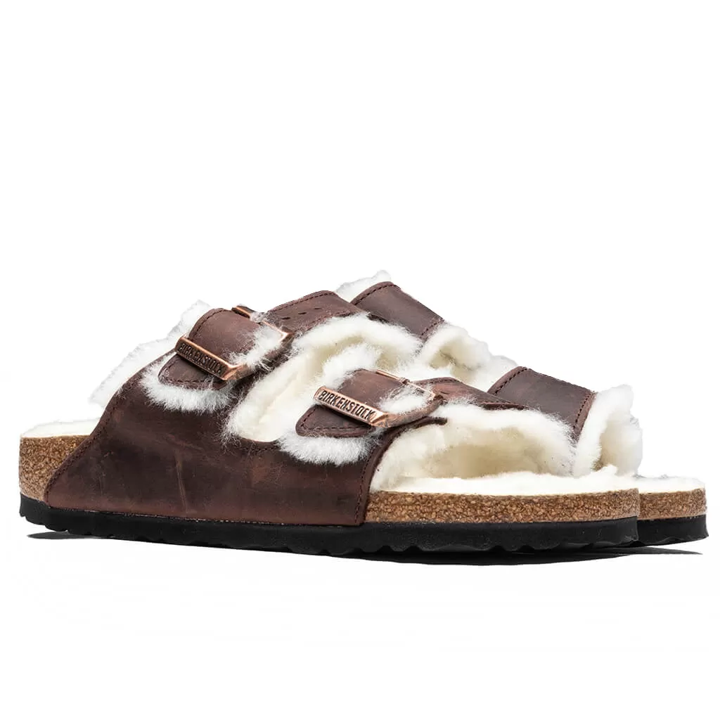 Women's Narrow Arizona Shearling - Habana Oil