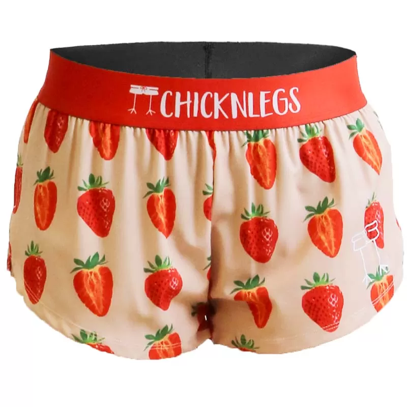 Women's Strawberry Szn 1.5" Split Shorts