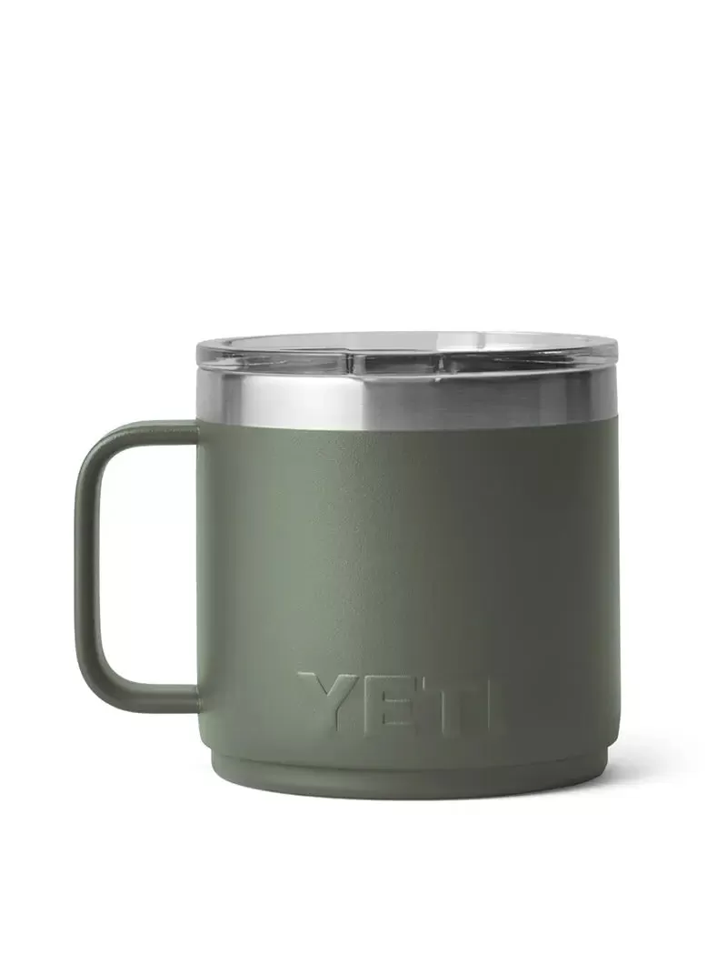 YETI Rambler 14oz Stackable Mug Camp Green