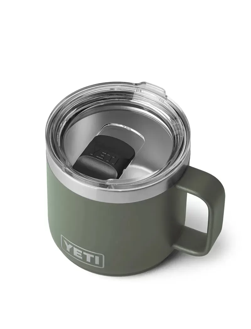 YETI Rambler 14oz Stackable Mug Camp Green