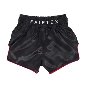 泰拳褲 Muay Thai Shorts: Fairtex Stealth BS1901 Black